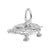 New Turtle Charm In Sterling Silver