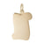 Diploma Charm In Yellow Gold