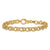 HERCO Gold 6.5mm Triple Charm Bracelets
