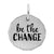 Be The Change Charm In 14K White Gold