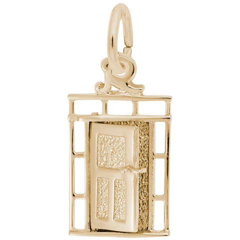 Door Charm in Yellow Gold Plated