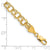 14k Solid Double Link 7 inch Charm Bracelet