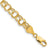 14k Solid Double Link 7 inch Charm Bracelet