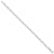 14K White Gold Polished Fancy Link Bracelet
