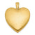 14k Gold Filled Two-color 4-Frame Grandma Heart Locket