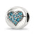 Swarovski Elements Dec-Luck Charm Bead in Sterling Silver