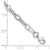 14K White Gold Fancy Lobster Polished Bracelet