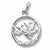 Maple Leaf charm in Sterling Silver hide-image