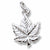 Maple Leaf charm in 14K White Gold hide-image