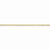 14K Yellow Gold Diamond-Cut Rope Anklet