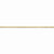 14K Yellow Gold Diamond-Cut Rope Chain with Lobster Clasp, 30 inch x 1.75mm