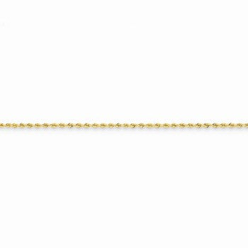 14K Yellow Gold Handmade Regular Rope Chain
