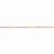 14K Tri-Color Gold Diamond-Cut Rope Chain