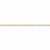 14K Yellow Gold Diamond-Cut Rope Chain with Lobster Clasp, 30 inch x 2mm