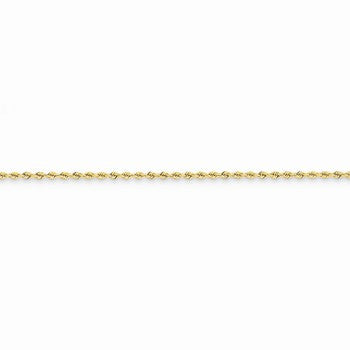14K Yellow Gold Handmade Regular Rope Chain