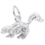 Skunk Charm In Sterling Silver