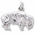 Buffalo charm in Sterling Silver hide-image