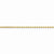 14K Yellow Gold Diamond-Cut Rope Chain with Lobster Clasp, 30 inch x 2.25mm
