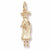 Graduation charm in Yellow Gold Plated hide-image