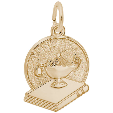 Graduation Charm in Yellow Gold Plated