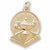 Graduation charm in Yellow Gold Plated hide-image
