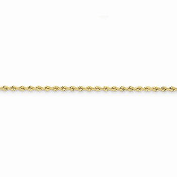 14K Yellow Gold Handmade Regular Rope Chain