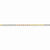 14K Tri-Color Gold Diamond-Cut Rope Chain
