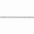 14K White Gold Diamond-Cut Rope Chain