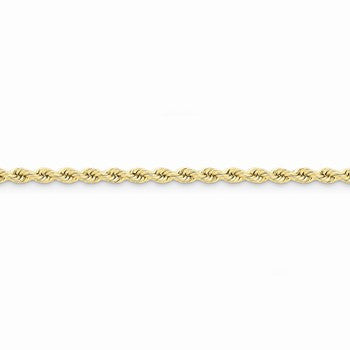 14K Yellow Gold Handmade Regular Rope Chain