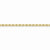 14K Yellow Gold Hand Made Regular Rope Chain Bracelet