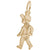 Boy Charm In Yellow Gold