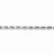 14K White Gold Diamond-Cut Rope Chain Anklet