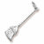 Broom charm in 14K White Gold hide-image