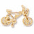 Bicycle Charm in 10k Yellow Gold hide-image