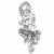 Highland Dancer charm in Sterling Silver hide-image