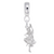 Highland Dancer charm dangle bead in Sterling Silver hide-image