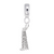 Oil Well Charm Dangle Bead In Sterling Silver