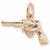 Gun Charm in 10k Yellow Gold hide-image