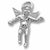 Angel charm in Sterling Silver hide-image