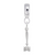 Gavel Charm Dangle Bead In Sterling Silver