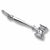 Gavel charm in Sterling Silver hide-image