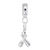 Bowling charm dangle bead in Sterling Silver hide-image