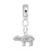 Bear charm dangle bead in Sterling Silver hide-image