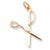 Scissors Charm in 10k Yellow Gold hide-image