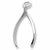 Wishbone charm in Sterling Silver hide-image