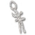 Ice Skater charm in 14K White Gold hide-image