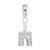 LArc De Triomphe Charm Dangle Bead In Sterling Silver