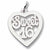 Sweet 16 charm in 14K White Gold hide-image