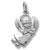 Angel charm in Sterling Silver hide-image