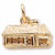 House Charm in 10k Yellow Gold hide-image